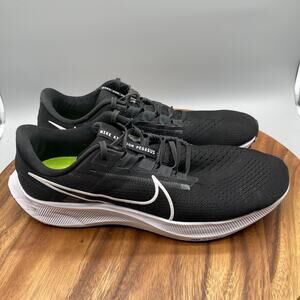 Nike Air Zoom Pegasus 38 Shoes Mens 13 Black Running Comfort Walking Gym Sneaker